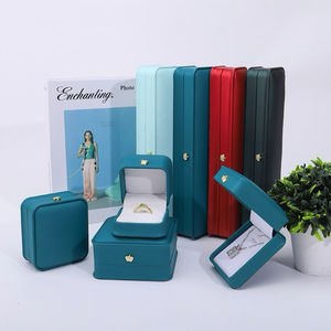 Boîte à bijoux en papier de luxe sur mesure en gros, emballage pour bracelets, boucles d'oreilles, colliers, boîte cadeau en velours, boîte à bijoux de marque <span class=keywords><strong>Cartier</strong></span>, boîte à bagues. - Product Image 6