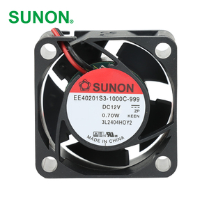 Ventilateur de refroidissement axial à roulement à manchon SUNON EE40201S3-1000C-999 électrique 40x40x20mm 12VDC 52mA 0.70W 5000RPM 6.3CFM - Product Image 1