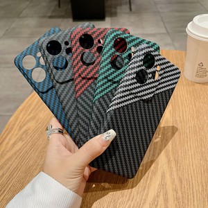 Coque rigide mate en fibre de carbone avec texture PC pour Realme GT7 P3 Ultra 14X GT6 Pro C65 C53 GE <span class=keywords><strong>NEO</strong></span> 5SE 7I C55, pare-chocs antichoc, funda - Product Image 2