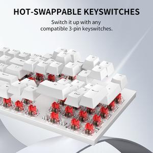 Full Size 104-Key Wired Mechanical Gaming <b>Keyboard</b> for Layout Blue Switch LED Backlight Double ABS Keycaps Full Size 104 Keys Wi - Product Image 2