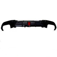 Diffuseur arrière de style 2026 avec éclairage LED, séparateur de pare-chocs arrière M Performance pour BMW Série 3 E90 E92 E93 2005-2012