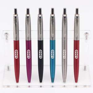 <b>Pen</b> Luxury High Quality Stainless Steel Custom Logo Click Ballpoint Promotional Gift Parker Jotter Classic Feather Body UV - Product Image 4