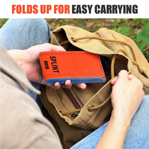 Medische EHBO Nood Flexibele Schuim Oprolbare Gewatteerde Aluminium Spalk Voor Lichaam - Product Image 5