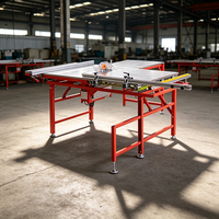 Scie à ruban automatique de haute qualité pour le bois, multifonctionnelle, portable, pliable, à pousser et à tirer, pour le travail du bois et la fabrication de meubles
