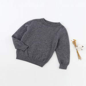 El FMI de Cachemira niños bebé niños diseño de Jersey de Cachemira sólido suéter - Product Image 4