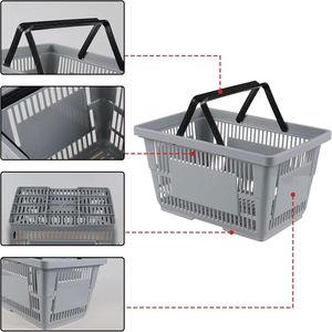 Cesta de la compra al por mayor de alta calidad, cesta de supermercado, cesta de la compra - Product Image 6