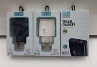 Chargeur mural rapide 65W GaN avec prise EU, ports Type-C et USB-A, PD3.0 QC3.0, matériau ABS pour tablette et téléphone portable