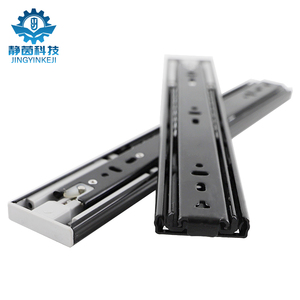 45mm 3 lần mở rộng đầy đủ đẩy để mở bóng mang ngăn kéo trượt với đạn tự nảy cho tủ bếp & khách sạn - Product Image 4