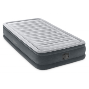 <span class=keywords><strong>Intex</strong></span>-cama de aire de tiro medio con Bip, 67766 rayas flocado Deluxe, gris y blanco, doble haz, serie Dura - Product Image 3