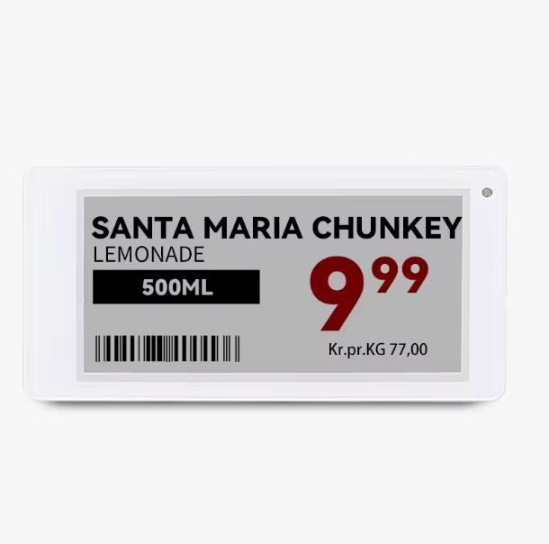 Grocery Retail Stores Digital Price Tags Smart Electronic Label Shelves Esl System Electronic Label Display