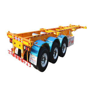 Productos TOP: Remolque Esqueleto para Contenedores de 45 pies y 40 pies, Semirremolque Esqueleto, Chasis de Remolque Esqueleto de Fábrica China - Product Image 2
