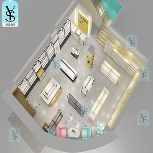Grosir rak <span class=keywords><strong>Display</strong></span> berdiri pakaian gaun emas tinggi untuk toko baju butik eceran - Product Image 6
