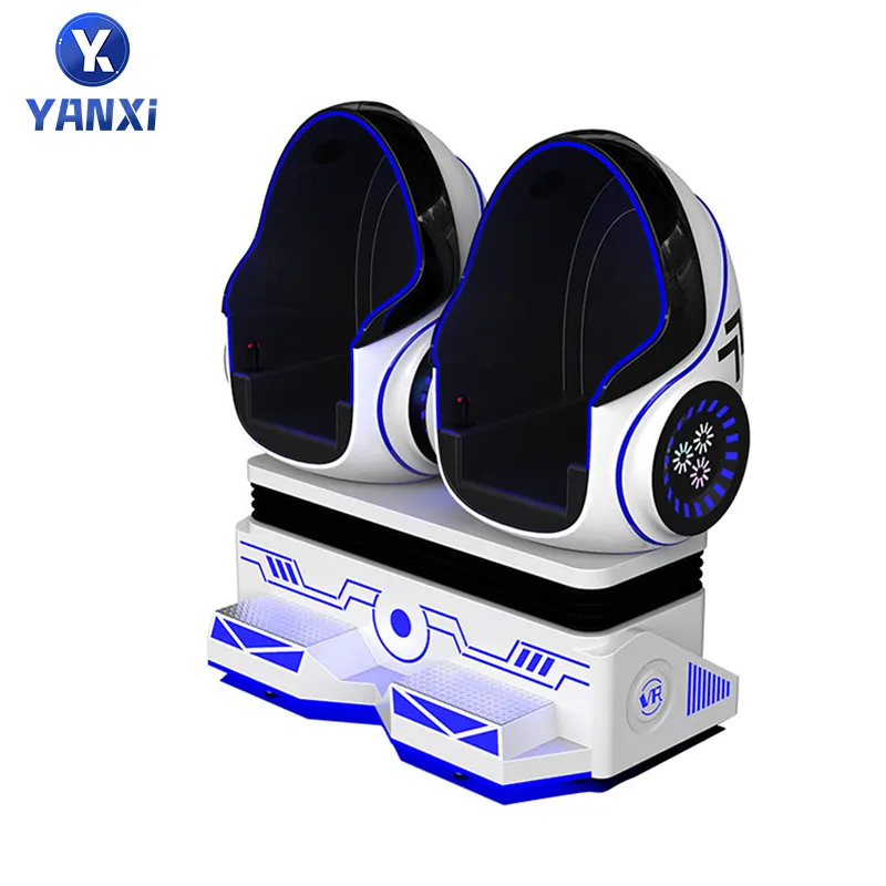YANXI VR Cinéma Film Meilleures Ventes VART 2 Sièges 9D VR Oeuf Chaise Simulateur Cinéma Enfants VR Jeu Machine