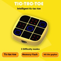 Hifungo B200 Smart Tic-Tac-Toe Interaktives Plastik-ABS-Tischspielzeug Multifunktionales Eltern-Kind-Gehirnspielgerät