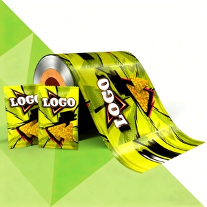 Material de Laminación Impreso Personalizado, Rollo de Película Plástica PET/PE para Envasado de Alimentos, Embalaje Flexible, Rollo de Película para Bolsas de Chocolate y Galletas - Product Image 3