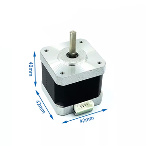 17HS8401B แกนเอาต์พุตเดี่ยวไฮบริด 42 สเต็ปเปอร์มอเตอร์ 48 มม. 2 เฟส 4 สาย - Product Image 2
