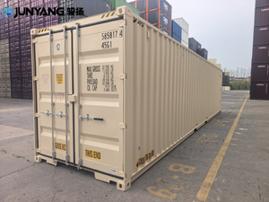 Conteneur maritime sec double porte standard JUNYANG 40HC neuf, certifié CSC, excellent prix, 40 pieds, à vendre - Product Image 5