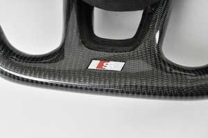 Volant directionnel en Fiber de carbone avec rayons, pour audi 3K, en forme de nid d'abeille, pour A4/S4, vente en gros - Product Image 3