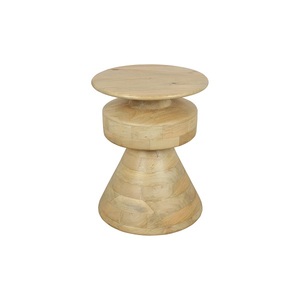 Modern Solid Wood <b>Round</b> <b>Side</b> <b>Table</b> for Living Room Furniture Minimalist Nordic Style Bedside <b>Table</b> Small Coffee <b>Table</b> - Product Image 2