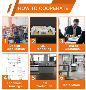 Kiosque de Threading des Sourcils Personnalisable Funroad FR-EW-26, Mobilier de Salon avec Éclairage LED, Fabriqué <span class=keywords><strong>en</strong></span> Chine (Guangdong) - Product Image 5