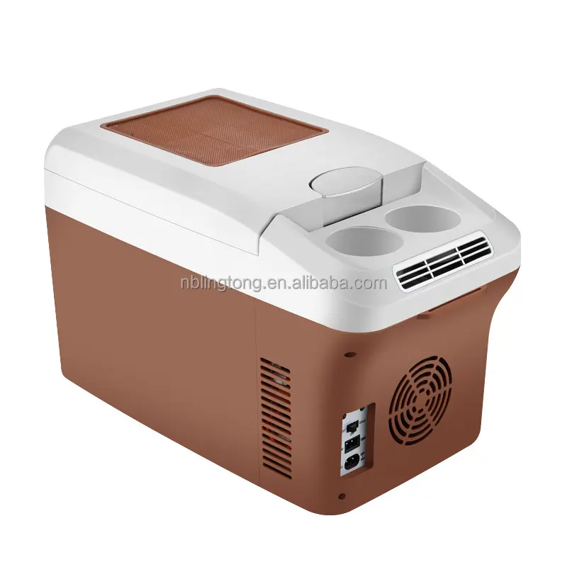 Mini refrigerador portátil para coche, refrigerador y calentador de 12L, AC220V/DC12V, el más Popular, adecuado para coche