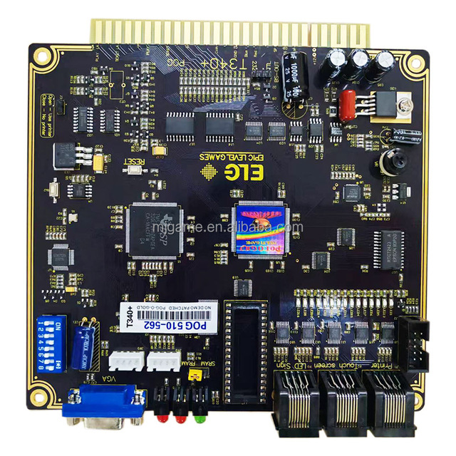 Arcade POG 510 Game Board T340+ Arcade Game Board Skill Multi Video Game Board with low rate