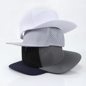 Gorra de Golf con Logotipo Personalizado, Gorra de Béisbol de 6 Paneles, Perforaciones Cortadas con Láser, Fabricante Vietnamita, Visera Plana Impermeable - Product Image 2