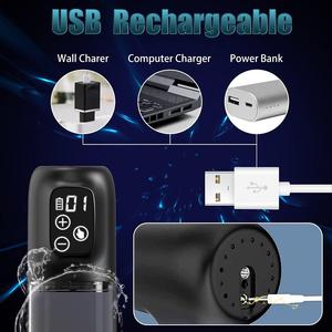 สปาอัตโนมัติสุญญากาศเครื่องขยายอวัยวะเพศชายกันน้ำเครื่องฝึกออกกำลังกายอุปกรณ์ช่วยตัวเองสำหรับเพศชายผลิตภัณฑ์ทางเพศสำหรับผู้ชาย - Product Image 4