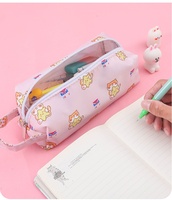 Trousse à crayons animaux de dessin animé mignons, grande capacité, légère, fournitures scolaires, vente en gros, best-seller 2026