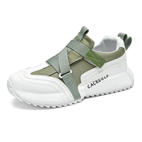 Chaussures de sport décontractées légères de haute qualité, chaussures de sport luxueuses à semelle épaisse et amortie pour hommes, vente en gros