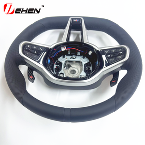 Volante de fibra de carbono para BMW G80 G82 G87 F90 <span class=keywords><strong>M8</strong></span> F97 F98 F95 F96 G20 G30 G22 G01 G02 G05 G06 G29 F40 F44 F32 F15 M Sport - Product Image 5