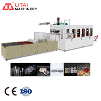 Ligne de production de machines multi-stations entièrement automatique à coupe hydraulique directement en usine pour moteur de pompe PET PP PS PVC HIPS