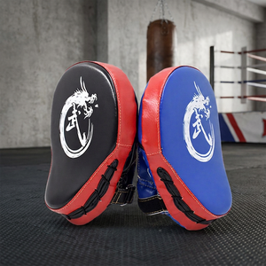 Boxing Target Punch Mitts PU/EVA Material Black Red Blue <b>Dragon</b> Design Martial <b>Arts</b> Training Gear Durable All Seasons - Product Image 3
