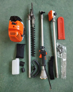 Desbrozadora de gasolina 4 en 1 de 2 tiempos y 52 cc, con sierra de podar, cortasetos y desmalezadora, máquina de poda para jardín, huerto y patio, de alta calidad - Product Image 6