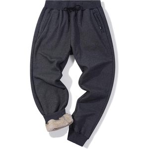 Men's Fleece <b>Lined</b> Sweatpants Elastic Waist Winter Warm Joggers <b>Pants</b> - Product Image 1