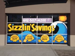 Logo personalizzato protezione UV vinile decalcomania da parete di grandi dimensioni adesivo in Pvc <span class=keywords><strong>finestra</strong></span> adesivo per la promozione - Product Image 5