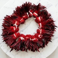 Plumes de coq teintes en gros, 6-8 pouces, pour costumes de carnaval, décoration de vêtements et projets DIY