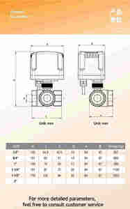 11/4 İnç Pirinç Su Geçirmez Tip 2 Telli Normalde Kapalı AC220VDC12-24V Pirinç Elektrikli Küresel Vana Solenoid Vana Değişimi - Product Image 5