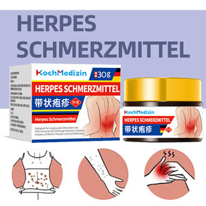 Ungüento de Medicina Herbal China para Herpes Zoster, Antiinflamatorio, Antipicazón, Acelera la Formación de Crozas, Uso Externo Seguro, 3 Años - Product Image 4