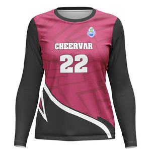 ชุดเล่นวอลเลย์บอลแขนยาวสำหรับผู้หญิงเสื้อวอลเลย์บอลยืดหยุ่นได้ - Product Image 5