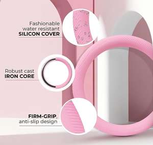 Anneau de Pilates en silicone coloré <span class=keywords><strong>pour</strong></span> la perte de poids, le <span class=keywords><strong>yoga</strong></span> et l'entraînement – Kit d'anneaux de Pilates - Product Image 3