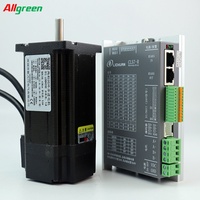 Kit de Moteur Pas à Pas Allgreen RS485 Nema 24 4.8N.m 5.8A 2 Phases en Boucle Fermée avec Pilotes de Moteur LC60H2112+CL57R