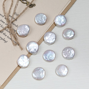 ไข่มุกทรงหยดน้ำสีม่วงแบบบาโรก ขนาด 15-20 มม. แบบเม็ดเดี่ยว ใหม่ ประกายวิบวับ ดีไซน์ไร้รอยต่อ ไม่ต้องใช้กาว - Product Image 3