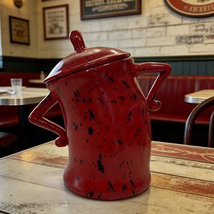 Adornos creativos de resina para tazas, pintados a mano con estilo de tinta salpicada, para almacenamiento de tazas, decoraciones y regalos. - Product Image 3