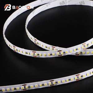 <span class=keywords><strong>Prix</strong></span> d'usine, bande lumineuse LED flexible 14W 12/24V 10mm SMD 2835, 180 LED, bande lumineuse pour meubles de chambre à coucher, 180 LED, rouleau blanc - Product Image 5