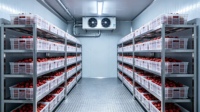 Chambre froide personnalisée pour fruits et légumes, oignons, pommes de terre, chambre froide préfabriquée