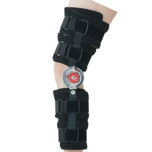 Ayarlanabilir diz ayak bileği ayak sabitleme Brace diz ayak bileği ayak Patellar bacak kırığı sabitleme koruyucusu