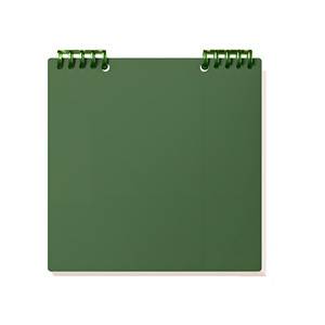 Thanh lịch cổ điển hàng đầu-Xoắn Ốc máy tính xách tay-Trống & lưới trang cho nhật ký, phác thảo, văn phòng - Product Image 1