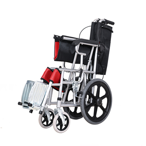 <span class=keywords><strong>Silla</strong></span> de <span class=keywords><strong>ruedas</strong></span> manual de tamaño pequeño tipo básico para discapacitados y ancianos - Product Image 3