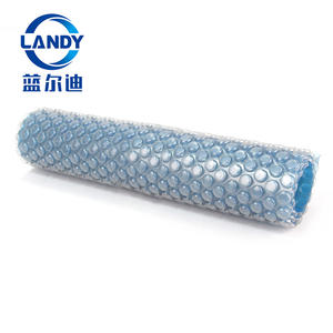 Couverture de <span class=keywords><strong>piscine</strong></span> solaire à bulles Landy PE 14 pieds résistante au froid, imperméable, anti-UV et anti-poussière pour piscines <span class=keywords><strong>hors</strong></span> <span class=keywords><strong>sol</strong></span> - Product Image 1
